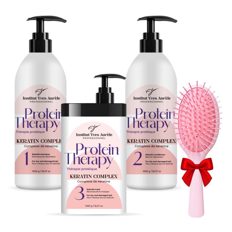 EXKLUZÍVNA SADA MAX NA PROTEÍNOVÚ TERAPIU (3x1000g)+ DARČEK