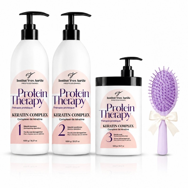 EXKLUZÍVNA SADA MAX NA PROTEÍNOVÚ TERAPIU (3x1000g)+ DARČEK